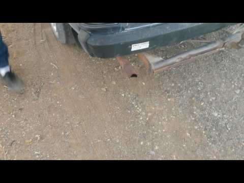 Old car backfire